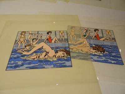 Grange Hill original animation artwork 4