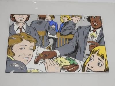 Grange Hill original animation artwork 5