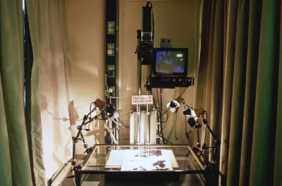 Ikegami rostrum camera