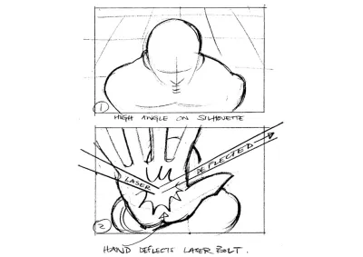2000 Today laser hand storyboard 2