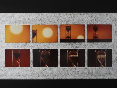 Late Night Sunday storyboard (32x16.5cm)