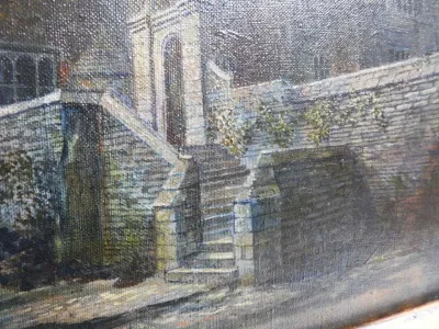 Penmarric oil painting on canvas 3