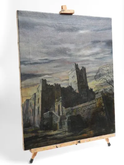 Penmarric oil painting on canvas 1