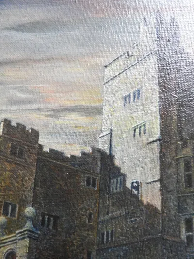 Penmarric oil painting on canvas 2