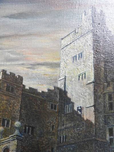 Penmarric oil painting on canvas 2