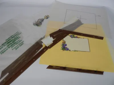 Pride and Prejudice closing titles design elements