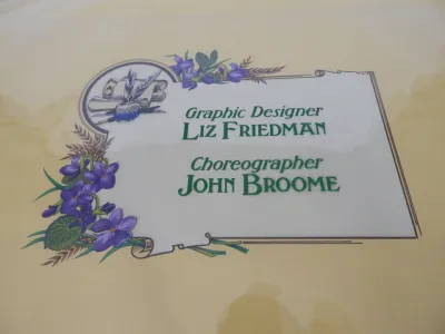 Pride and Prejudice illustrated cartouche with type overlay