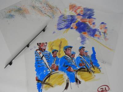 Soldiers titles animation artwork 11