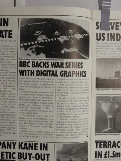 The War in Korea press cutting 3