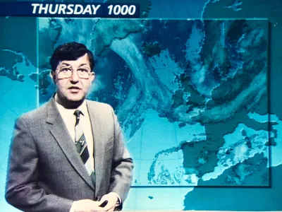 Weather presentation by Bill Giles