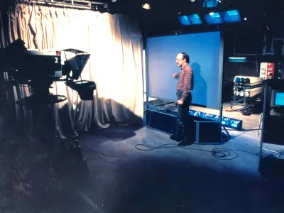 Weather presentation by Michael Fish