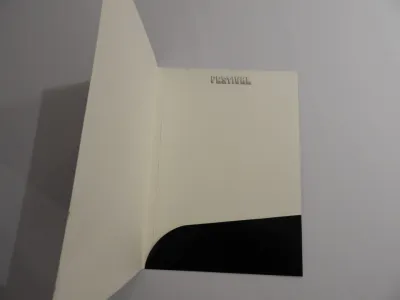 'BBC Festival Theatre' press pack folder inside