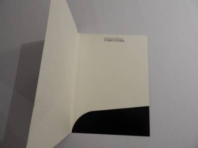 'BBC Festival Theatre' press pack folder inside