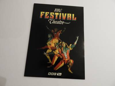 'BBC Festival Theatre' press pack folder