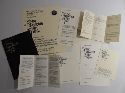 Young Musician of the Year printwork 1