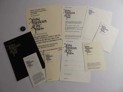 Young Musician of the Year printwork 2