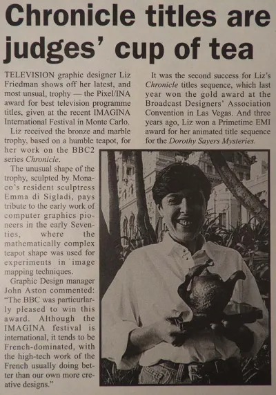 Chronicle press cutting 11