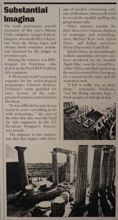 Chronicle press cutting 2