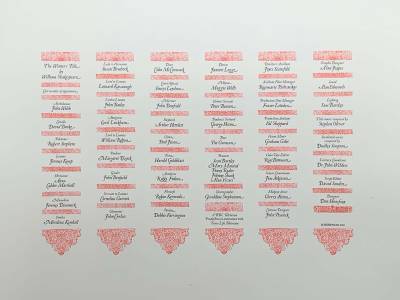 The Winter’s Tale (1980) roller caption artwork printed in 2 colours on handmade paper