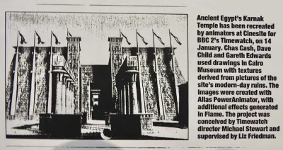 Secrets of Karnak press cutting