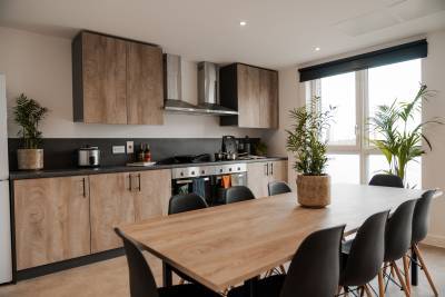 communal kitchen
