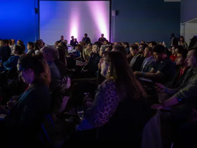 The audience at Built for Industry.