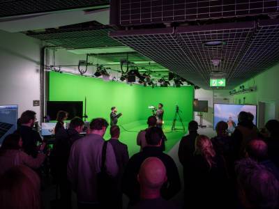 Motion capture demo at Built for Industry.