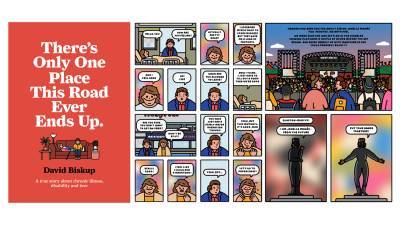 Cover and extract from David Biskup book (There's Only One Place...)
