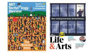 MIT Review and G2 cover art designed by David Biskup
