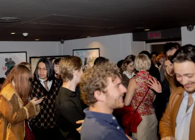 Attendees of the showcase at Curzon Soho