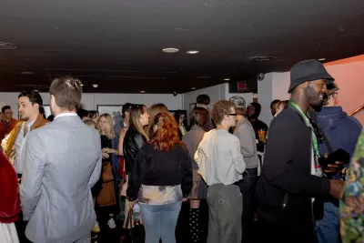 Attendees of the showcase at Curzon Soho