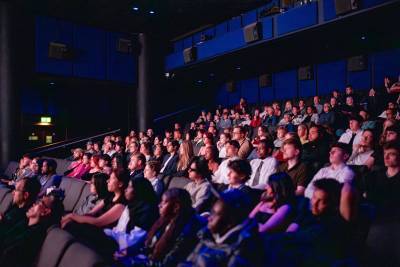 Audience at the showcase at Curzon Soho