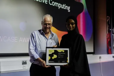 Showcase award winner in computing