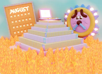 3D animated work by Sam Wood.