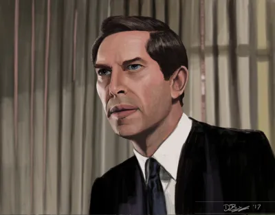 Martin Landau - Illustration tribute to the late actor