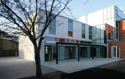 courtyard area of Davies Court