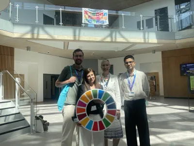 Dr Christoph Naborowski, Cristina Iodice, Prof. Natascha Radclyffe-Thomas, Sein Tin
