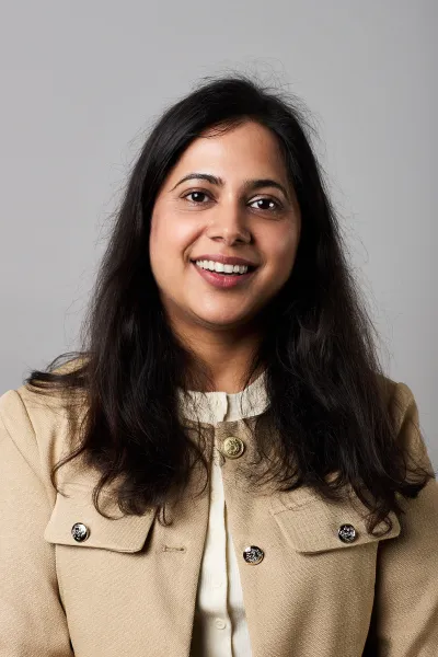 A profile image of Ravensbourne Students' Union president Pooja Guatam